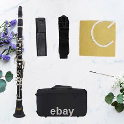 1 Set Clarinet with Case Clarinet Carrying Case Clarinet Reed