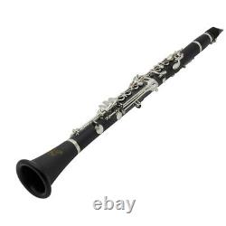 1 Set Practical Black Durable Instrument B Flat Clarinet for