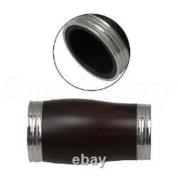 10 Pieces Black Clarinet Barrels for Tuning Tube Pitch Supply 2.36x1.3 Inch