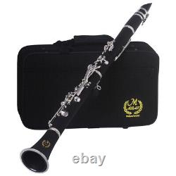 17-Key B Flat Clarinet Beginner Student Clarinet for Students Adults and Kids