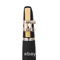 17 Key Descending B Clarinet With Reeds Cleaning Cloth Woodwind