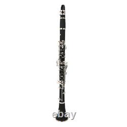 17 Key Descending B Tone Bakelite Clarinet Woodwind Instrument Kits with Reeds