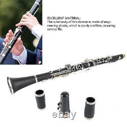 17 Key G Tone Clarinet Engineering Plastic Tube Body Flat Clarinet BLW