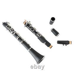 17 Key G Tone Clarinet Engineering Plastic Tube Body Flat Clarinet BLW