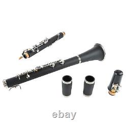 17 Key G Tone Clarinet Engineering Plastic Tube Body Flat Clarinet For