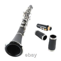 17 Key G Tone Clarinet Engineering Plastic Tube Body Flat Clarinet For Perfo OCH