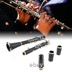 17 Key G Tone Clarinet Engineering Plastic Tube Body Flat Clarinet For Perfo OCH