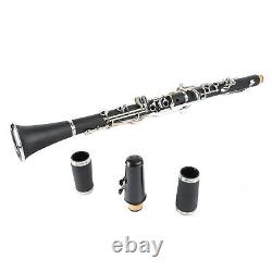 17 Key G Tone Clarinet Engineering Plastic Tube Body Flat Clarinet For Perfo RHS