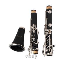 1pcs Beginners Clarinet Clarinet Ebonite Silver Clarinet Accessories