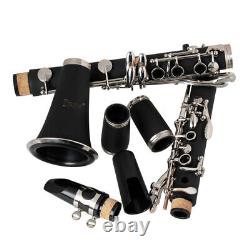 1pcs Beginners Clarinet Clarinet Ebonite Silver Clarinet Accessories
