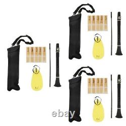 3 Sets Clarinet Student Keyless Wind Instrument Cleaning Cloth