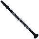 A Clarinet LA clarinette German Ebony wood A sas Klarnet