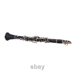 ABS 17- Clarinet Bb Flat with Carry Cleaning Cloth K1W2