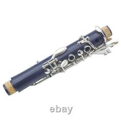 ABS Bb B-Flat Clarinet Binocular with Case Gloves 10 Reeds Screwdriver H1S0