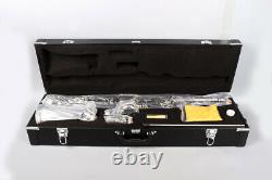 Advance Bass Clarinet Low E Ebonite Wood Sweet Tone Free Case #A01