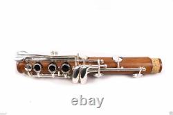 Advance Professional Rosewood Clarinet Bb key Clarinet Silver Plated Key Case