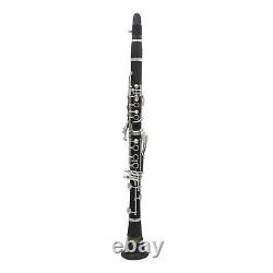 B Flat Beginner Clarinet with Strap with Storage Case Musical Instruments for