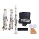 B Flat Beginner Student Clarinet with Case, Cleaning Cloth, Gloves, Reeds Kit