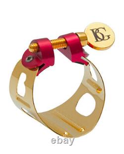 BG LDS1 Duo Soprano Saxophone Ligature and Cap Gold Plated