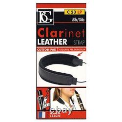 BG LEATHER REGULAR leather regular strap Bb / Sib clarinet C23LP