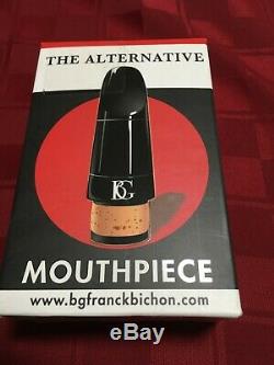 BG MODEL B0 HARD RUBBER Bb CLARINET MOUTHPIECE, HAND CRAFTED BY ZINNER