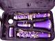 BRAND NEW PURPLE BAND CLARINETS WithCASE. APPROVED+WARRANTY