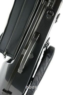 Bam Hightech Bass Clarinet (to C) Case+ Double Case (bb/a) Black Carbon 3126xlc