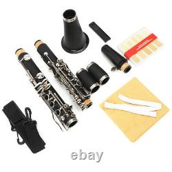 Band Bb Practice Clarinet Student Beginner with Case Accessories