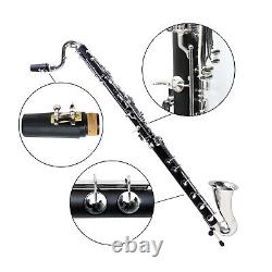 Bass Clarinet Low C Student Clarinet rich tone exquisite Nickel Plated keys