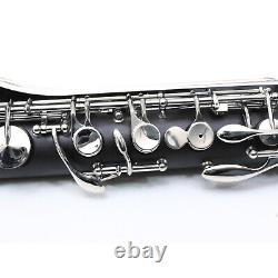 Bass Clarinet Low C Student Clarinet rich tone exquisite Nickel Plated keys