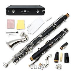 Bass Clarinet Low C Student Clarinet rich tone exquisite Nickel Plated keys