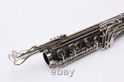 Bass Clarinet Low C Student Clarinet rich tone exquisite Nickel Plated keys