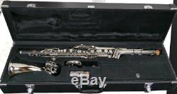 Bass Clarinet Low Eb pro Level Easy blowing great for student or pro Hard rubber