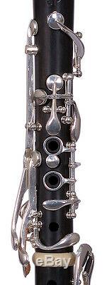 Bb Clarinet 14 keys Albert System German Ebony wood B flat Clarinet BRAND NEW