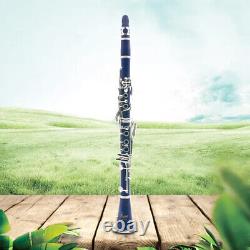 Bb Clarinet 17 Keys with Case Clarinet Set Barrels/Reeds Woodwind Instrument UK