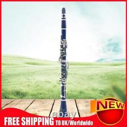Bb Clarinet 17 Keys with Case Woodwind Instrument Barrels/Reeds (Dark Blue)