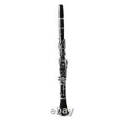 Bb Clarinet Engineering Ni Plated Key Clarinet With Shoulder Strap C HOT