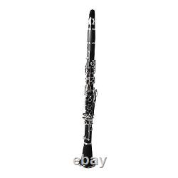 Bb Clarinet Engineering Ni Plated Key Clarinet With Shoulder Strap C HOT