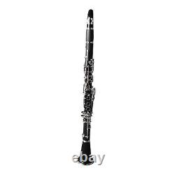 Bb Clarinet Engineering Plastic Ni Plated Key Professional Clarinet With Glo EOM
