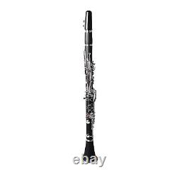 Bb Clarinet Engineering Plastic Ni Plated Key Professional Clarinet With Glo GHB