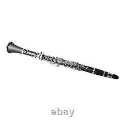 Bb Clarinet Engineering Plastic Ni Plated Key Professional Clarinet With Glo RHS