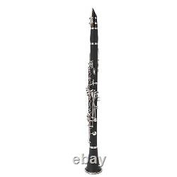 Bb Clarinet Set Finely Polished Traditional Style Black Rich Sound Student