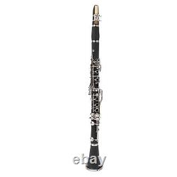 Bb Clarinet Set Finely Polished Traditional Style Black Rich Sound Student