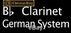 Bb Klarinette deutsches System GERMAN CLARINET Christian Berg