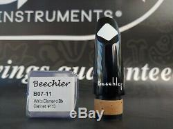 Beechler #11S White Diamond Bb Clarinet Mouthpiece
