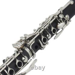Binocular Clarinet Clarinet 667.5 Cm B Flat Bakelite Black Flat Soprano