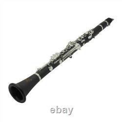 Binocular Clarinet Clarinet Playing 667.5 Cm Bakelite Black Flat Soprano