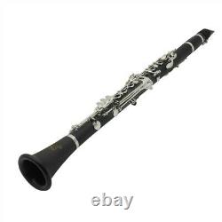 Binocular Clarinet Clarinet Playing 667.5 Cm Bakelite Black Flat Soprano