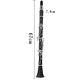 Black Clarinet for Beginners Reed Clipper Clarinets Mouthpiece