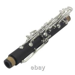 Black Ebonite Clarinet Key in Bb Clarinet B Flat Good Sound with
